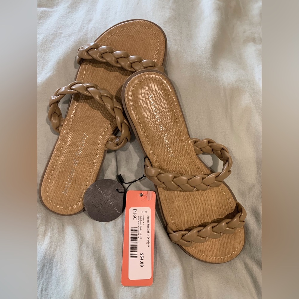 NWT Articles of Society sandals size 9